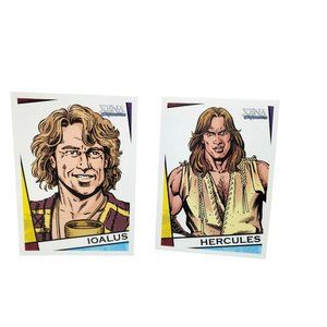 Vintage Xena Warrior Princess 1997 IOALUS & HERCULES Xc4 & XC3 Mint Condition